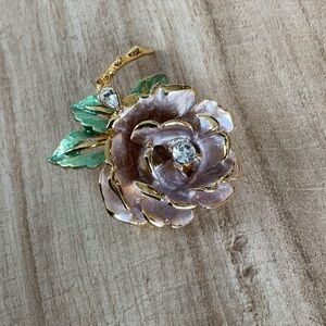 Princess English Rose Pin/Brooch
